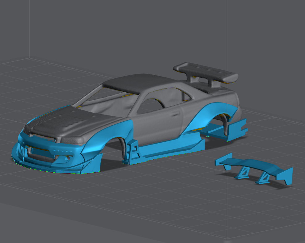 R34 Rocket Bunny style kit