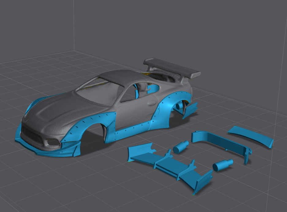 Supra Rocket Bunny style body kit