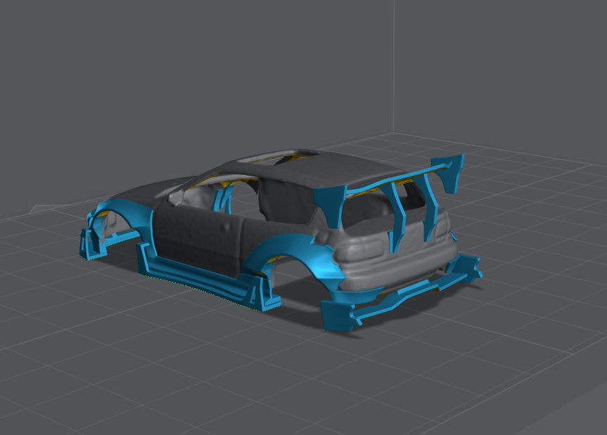 Civic EG Rocket Bunny style body kit
