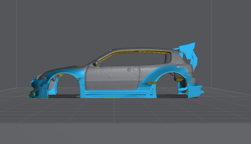 Civic EG Rocket Bunny style body kit
