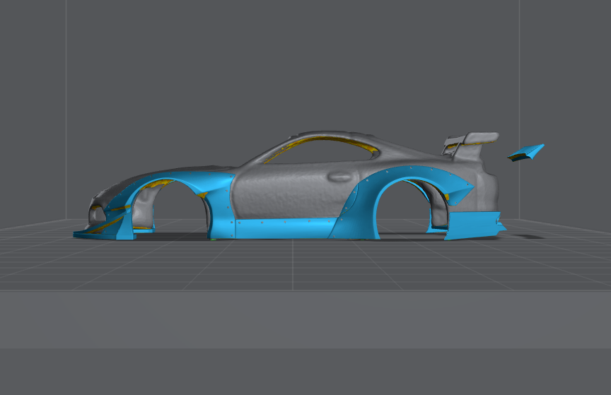 Supra Rocket Bunny style body kit