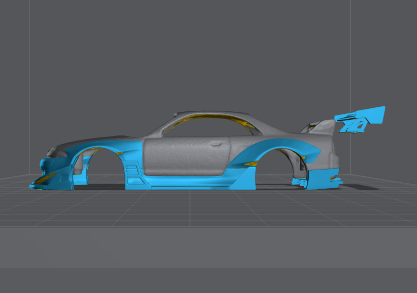 R33 GTR Rocket bunny style kit