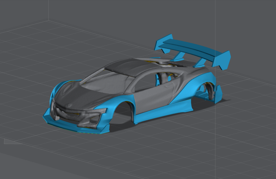 NSX Wide body kit