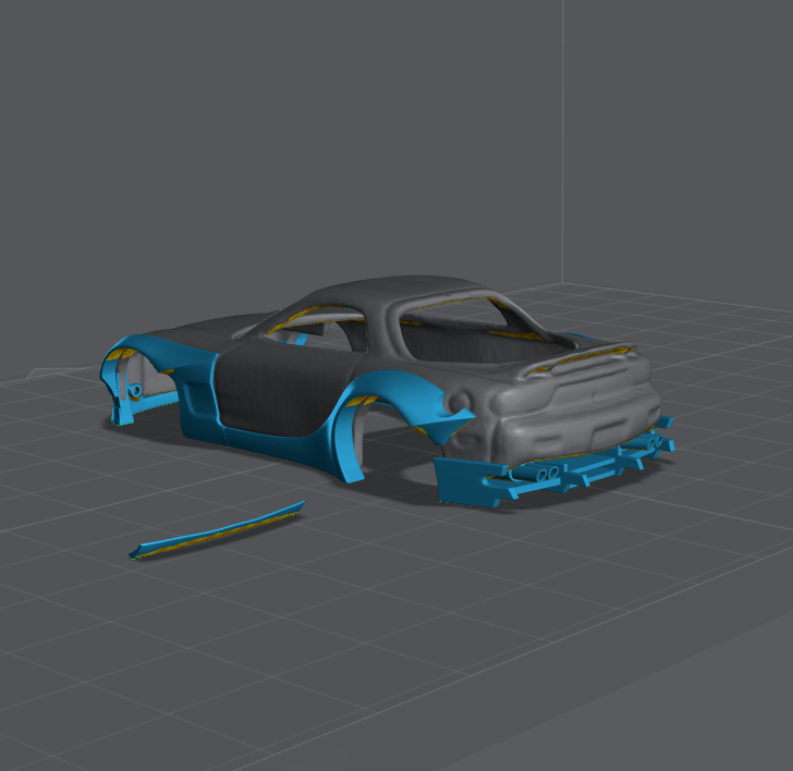 RX7 Rocket Bunny style kit