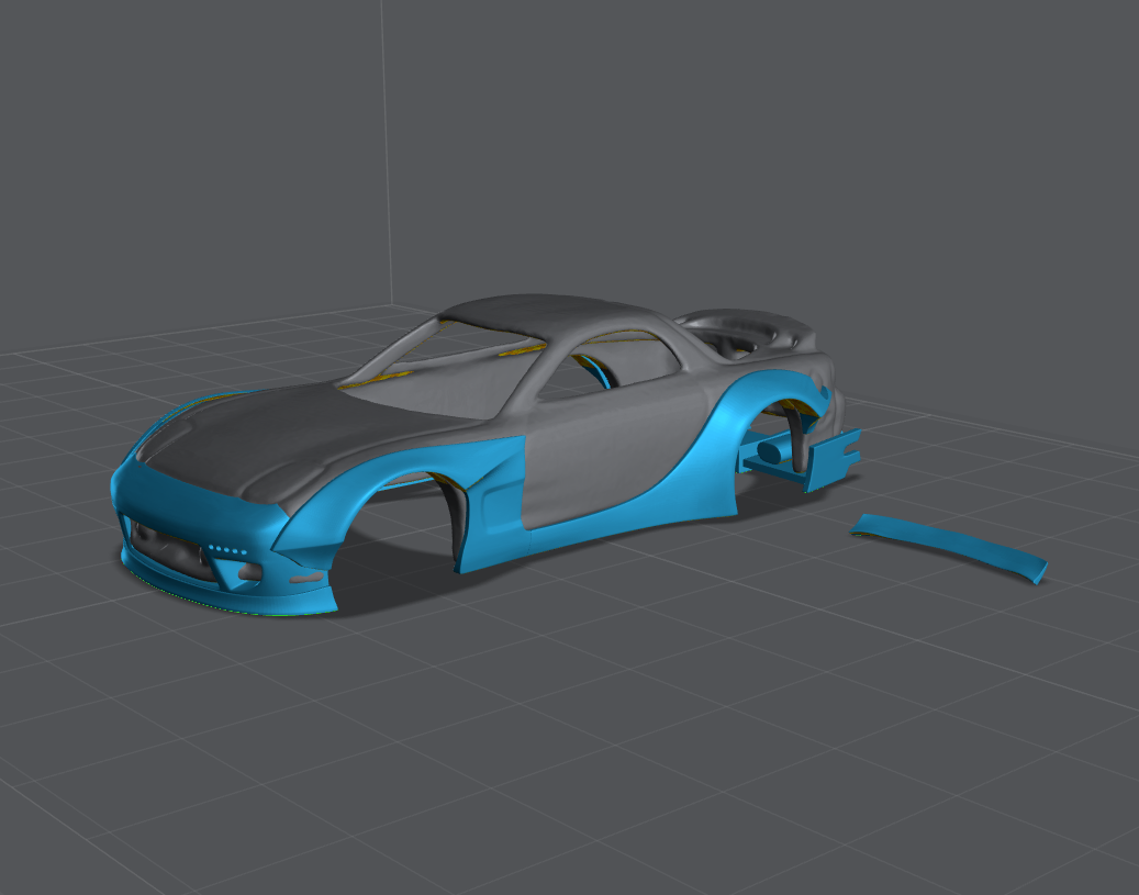 RX7 Rocket Bunny style kit