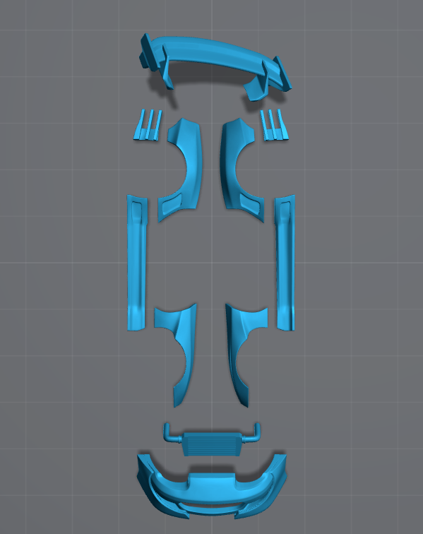 Supra Pandem body kit