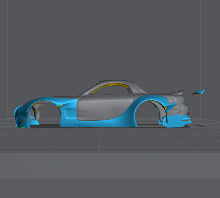 RX7 Rocket Bunny style kit